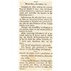 Image 2 : December 19, 1799 Newspaper Report the Death of General Washington