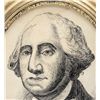 Image 3 : Early Handmade Pen and Ink Drawing of George Washington