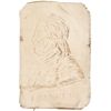 Image 1 : c. 1790 Exceedingly Early & Ultra-Rare Benjamin Franklin Silk Memorial Ribbon