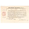 Image 1 : JONATHAN TRUMBULL, Signed 1807 Military Commission as Governor