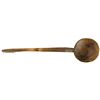 Image 1 : Early American Large Size Hand-Carved Treenware Ladle Scoop
