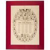 Image 1 : 1864 Broadside Print - 25 Union Generals Portraits - THE NEW YEAR’S ADDRESS