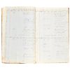 Image 2 : 1864-July, 1865 Hardcover Ships Log Book for Schooner J.R. Mather of Bristol, RI