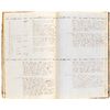 Image 3 : 1864-July, 1865 Hardcover Ships Log Book for Schooner J.R. Mather of Bristol, RI