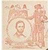 Image 3 : c. 1862 Civil War Abraham Lincoln Patriotic Postal Cover - Walcott Unlisted !
