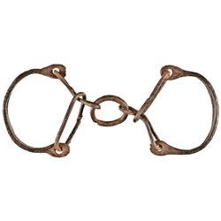 c. 1760 Colonial Era Original Hand-Forged Iron Slave Wrist Shackles