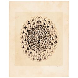 Emancipation Leaders, c. 1865 Photographic Collage