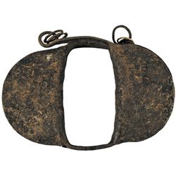 Pair of Two Child Size Slave Hand-Forged Rattle Shackles