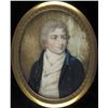 Image 3 : c. 1800 Miniature Oil Painting of Revolutionary War Officer Lt. Colonel Elliot