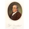 Image 2 : Handcolored Print: Dr. Benjamin Franklin, Aged 84