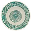 Image 1 : c. 1800s American Eagle Riding on a Shell, Pattern Green Tea Bowl