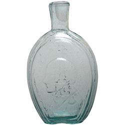 1848-1850 Patriotic Zachary Taylor Glass Flask