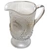 Image 3 : c. 1898, Spanish Am War, Clear Glass Souvenir Pitcher, Portrait of Admiral Dewey