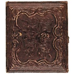 c. 1850 Daguerreotype Image of Two Young Girls