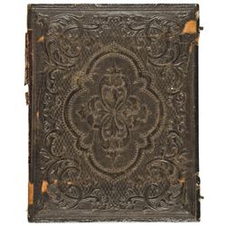 Ambrotype Image Tinted Young Boy Who is Missing His Left Arm