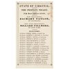 Image 1 : 1848 Presidential Campaign Ticket, Zachary Taylor and Millard Fillmore
