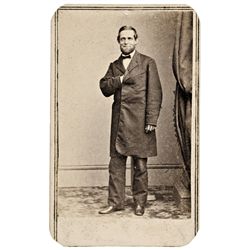 SCHUYLER COLFAX 17th Vice President Under Ulysses S. Grant Carte de Visite