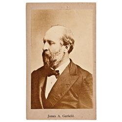 Carte de Visite Image of 20th President James Garfield