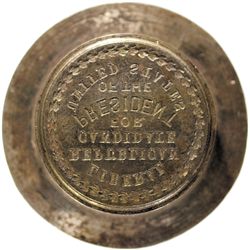 1872 Reverse Die Hub for Horace Greeley - Presidential Campaign Medallion