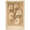 Image 1 : c. 1896-1900 Cabinet Card Presidential Candidate William Jennings Bryan Family