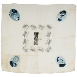 1939 Kerchief With Portraits of Political Leaders