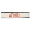 Image 1 : c. 1960, Rare 70” Long Presidential Campaign Sash: John F. Kennedy