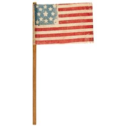 United States 13-Star Great Star Parade Flag With Pole