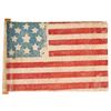 Image 2 : United States 13-Star Great Star Parade Flag With Pole