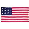 Image 1 : 1820 Historic Large 24-Star Hand-Sewn American Flag 6/6/6/6 Pattern Design