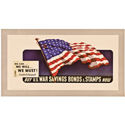 1942, World War II Poster: WE CAN... WE WILL...