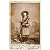 Image 1 : 1881, Captain JACK CRAWFORD Signed Photograph Known as The Poet Scout,