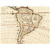 Image 3 : 1721 Hand-Colored Engraved Map of America, California as an Island by John Senex