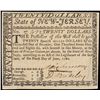 Image 1 : 1780 New Jersey Rev. War Colonial Note Signed DAVID BREARLEY-PHILEMON DICKINSON