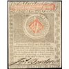 Image 2 : 1780 New Jersey Rev. War Colonial Note Signed DAVID BREARLEY-PHILEMON DICKINSON