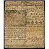 Image 1 : Rare BENJAMIN FRANKLIN Printed February 28, 1746 Delaware Colonial Currency Note