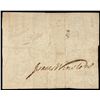 Image 2 : Colonial Currency, MA, 1740 SILVER BANK Note Five Shillings Contemp. Counterfeit