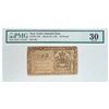 Image 3 : Colonial Currency, New York. March 25, 1755. Ten Pounds. PMG Very Fine-30.