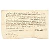 Image 1 : North Carolina August 2, 1770 Governor ABNER NASH Personal Issue Promissory Note