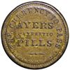 Image 2 : Encased Postage Stamp, Three Cents AYERS CATHARTIC PILLS, Long Arrows Type