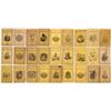 Image 2 : 1868 to 1896-Dated 27 AYERS, Encased Postage Stamp Related, Almanacs