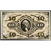Image 1 : Fractional Currency, FR-1252 3rd Issue 10¢ Washington