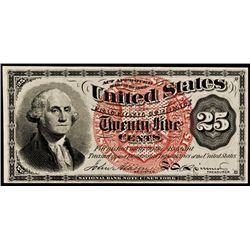 Fractional Currency, FR-1301 4th Issue 25¢ Washington