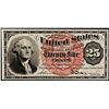 Image 1 : Fractional Currency, FR-1301 4th Issue 25¢ Washington