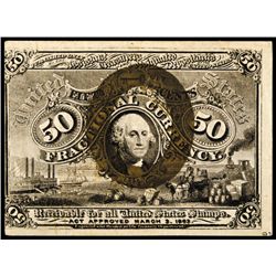Fractional Currency, FR-1321 2nd Issue 50¢ Washington