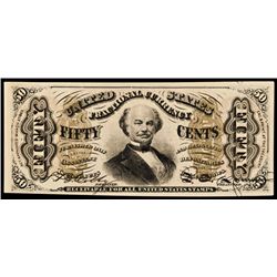 Fractional Currency, FR-1326 3rd Issue 50¢ Spinner