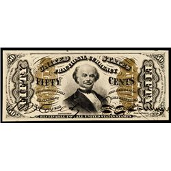 Fractional Currency, FR-1328 3rd Issue 50¢ Spinner