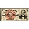 Image 1 : Fractional Currency, FR-1374 4th Issue 50¢ Lincoln