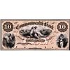 Image 1 : Pennsylvania. Commonwealth Bank. Ten Dollars. Choice India Paper Color Proof