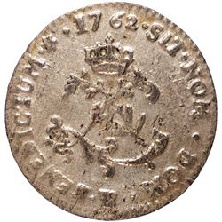 1762-BB French Colonies. Sou Marque. Vlack 276.