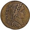 Image 1 : 1787 Nova Eborac Copper. Seated Figure Facing Right. PCGS EF-40